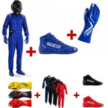 SPARCO DRIVER PACK (SUIT + GLOVES + BOOTS)